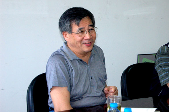 原机械工业部副部长孙昌基来大宝娱乐集团视察