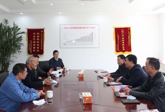 常州市人大常委会副主任盛建良一行来大宝娱乐调研复工复产情形