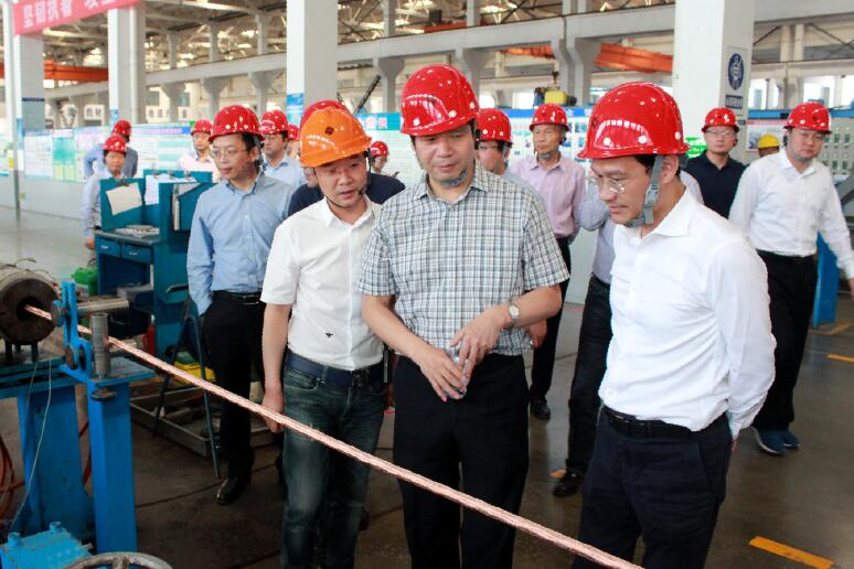 南京航空航天大学党委书记郑永安一行来大宝娱乐电缆旅行