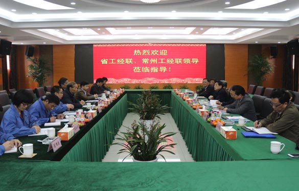 省工经联、常州市工经联向导来大宝娱乐电缆调研