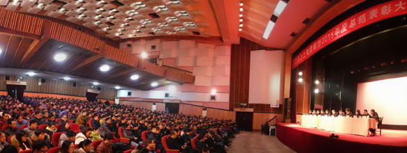 大宝娱乐电缆盛大召开2015年度总结表扬大会