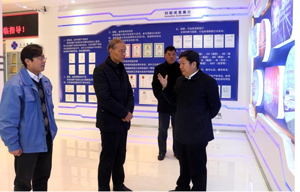 国家质检总局质量治理司司长黄国梁一行来大宝娱乐电缆调研