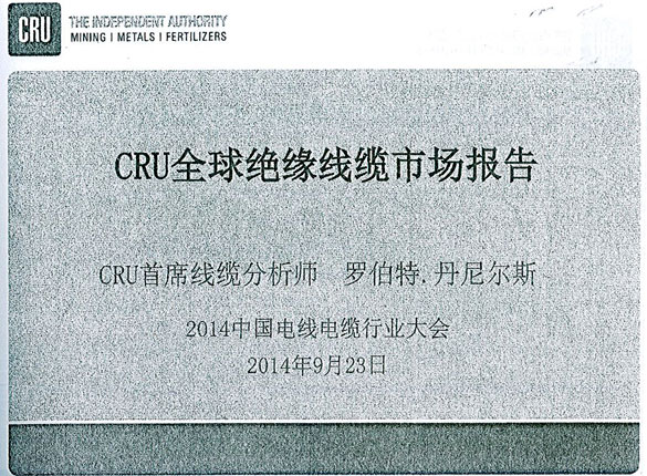 全球绝缘线缆制造商排名：大宝娱乐电缆天下第十，，，，，，，，中国第一