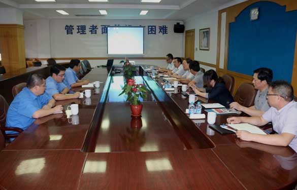 省经信委电力能源处向导一行来大宝娱乐电缆调研