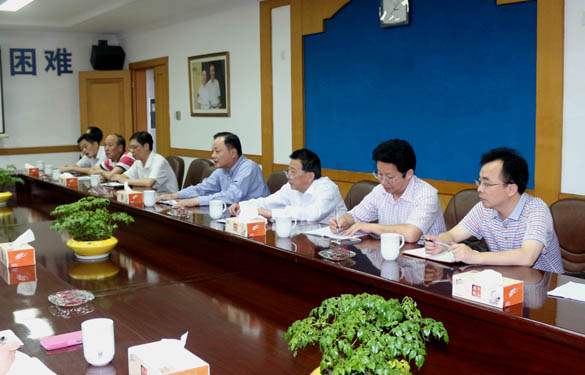 溧阳市政协等向导来大宝娱乐电缆调研