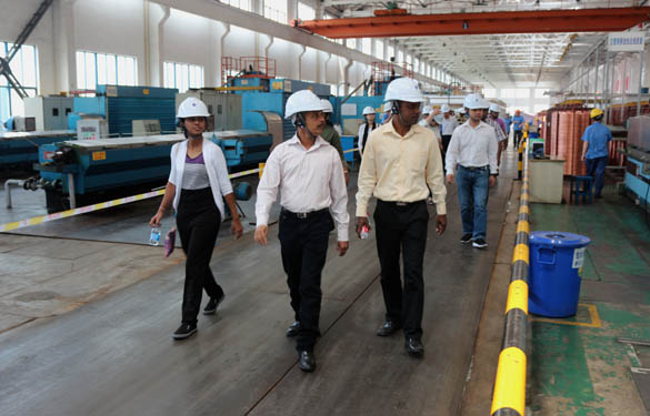 东友邦家标准化官员来大宝娱乐电缆旅行考察