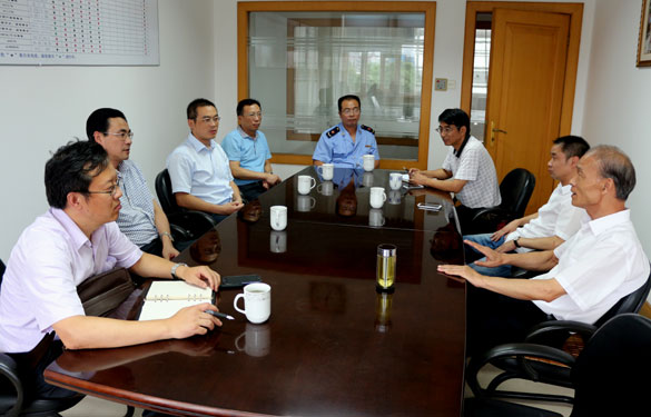 常州市工商局局长陈国庆一行来大宝娱乐集团调研