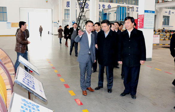 常州市高新区党工委书记张东海一行来大宝娱乐集团调研