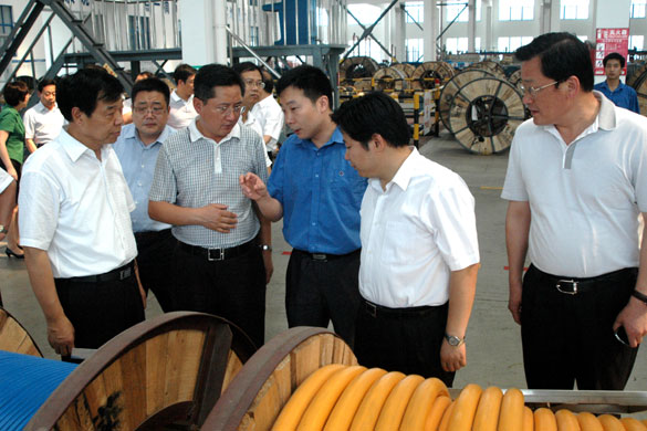 邳州市党政代表团来大宝娱乐集团旅行考察