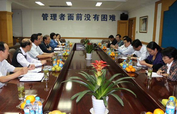 常州市统计局局长徐华勤一行来大宝娱乐集团调研