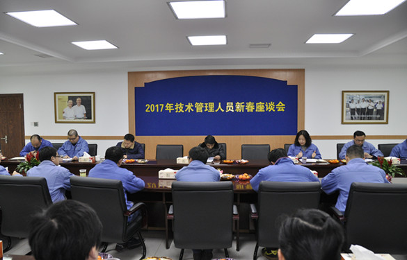 大宝娱乐电缆召开2017年手艺治理职员新春座谈会