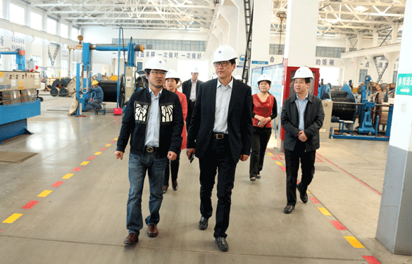 11月6日，，，，，，陕西省长武县考察团来大宝娱乐电缆旅行交流