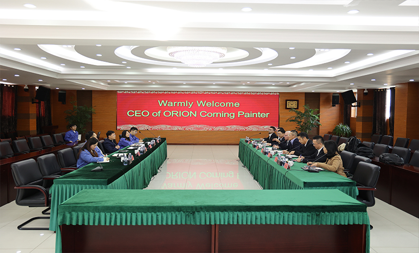 欧励隆集团CEO Corning Painter一行来大宝娱乐电缆旅行交流
